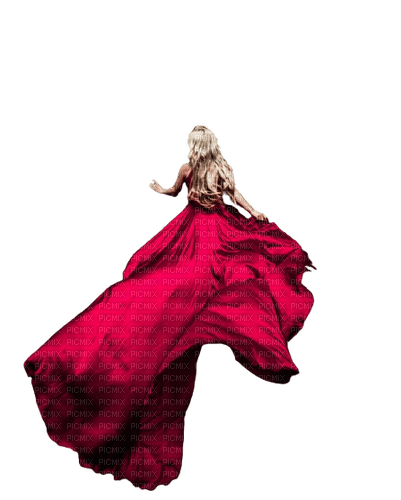 kikkapink woman red fantasy - ücretsiz png