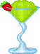 cocktail vert - Free animated GIF