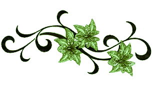 fleur verte - 無料のアニメーション GIF