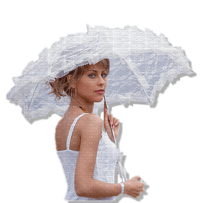 mujer con paraguas by EstrellaCristal - ücretsiz png