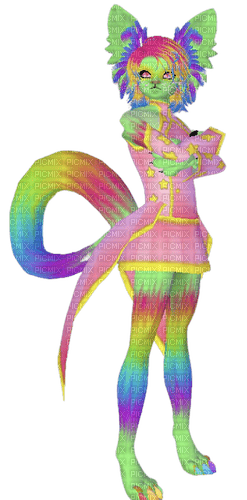 Rainbow Catboy - png grátis