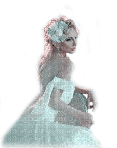 kikkapink woman white dress spring pink teal - ilmainen png