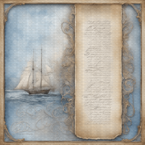 Background Vintage Ship - darmowe png