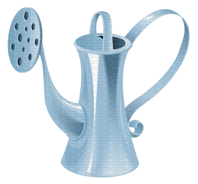 Kaz_Creations Spring Deco Watering Can - png gratis