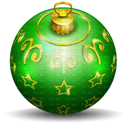 Kaz_Creations  Green Deco Christmas - zdarma png