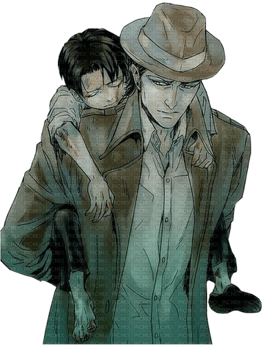 Kenny and Levi Ackerman - 免费PNG