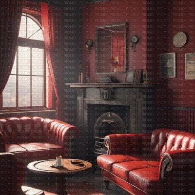 Old Red Lounge - ücretsiz png