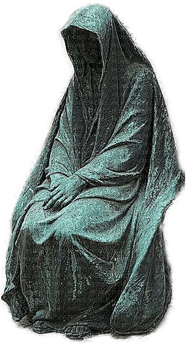 Gothic.Statue.green.Victoriabea - PNG gratuit