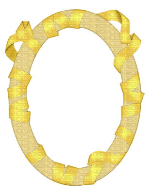 Kaz_Creations Deco Ribbons Frame Oval  Colours - δωρεάν png