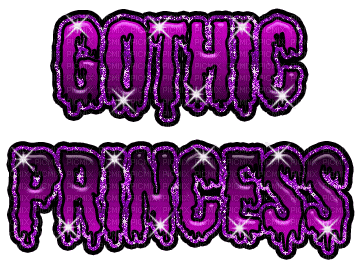 purple gothic princess - Бесплатный анимированный гифка