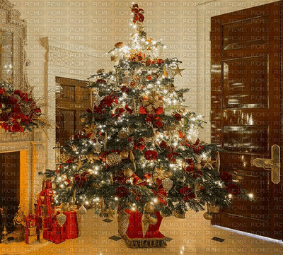 Tree-Christmas - Nitsa - GIF เคลื่อนไหวฟรี