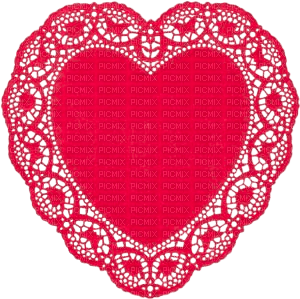 red heart lace - png gratuito