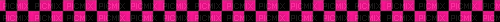 my hot pink+black checker border - Ingyenes animált GIF