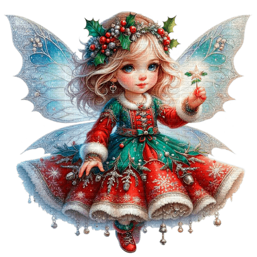 christmas fairy by nataliplus - ücretsiz png