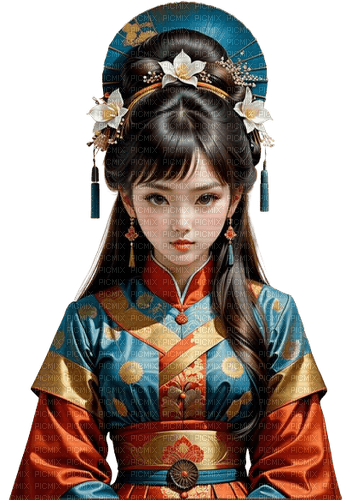 Mujer Oriental --Rubicat - безплатен png