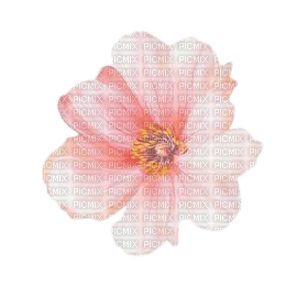 vintage flower deco - PNG gratuit