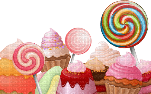 candy frame by nataliplus - PNG gratuit