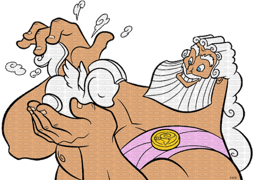 Hercules Zeus - Animovaný GIF zadarmo