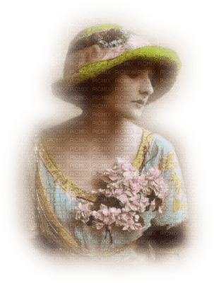 femme 1900 - png gratis