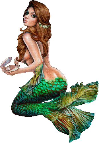 mermaid by nataliplus - Безплатен анимиран GIF
