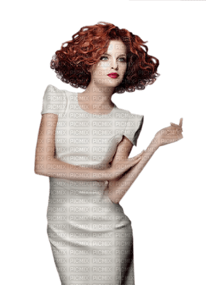 woman in white - PNG gratuit