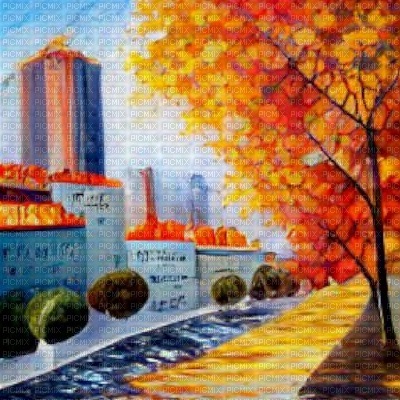 Autumn City - Free PNG
