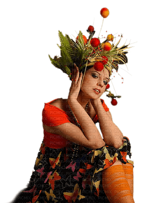 autumn woman femme automne - darmowe png