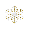 snowflake (created with lunapic) - Zdarma animovaný GIF