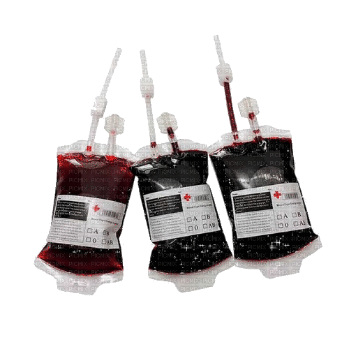 blood bags by g0r3slvt - Free animated GIF