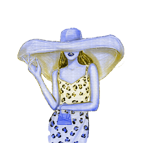 dolceluna woman hat fashion summer gif - 免费动画 GIF