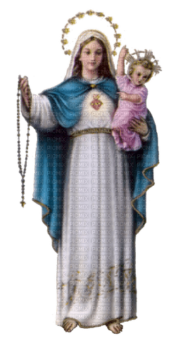Maria mit Jesuskind - nemokama png