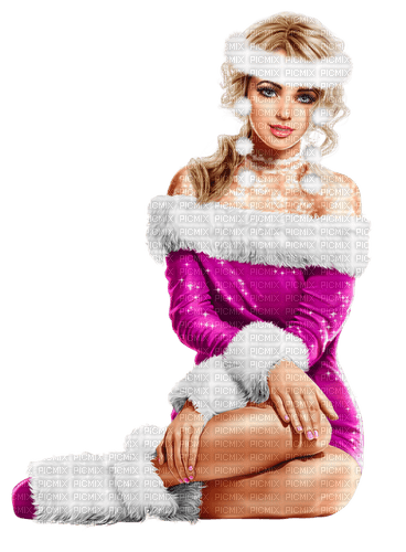 christmas woman by nataliplus - zdarma png
