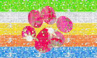 Pupgender glitter flag - GIF animado grátis