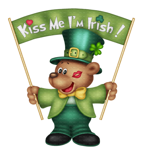 Ours St-Patrick:) - ilmainen png