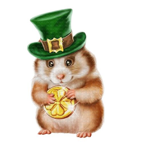 St-Patrick mouse - ücretsiz png