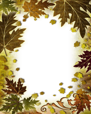 loly33 cadre frame automne - 免费PNG