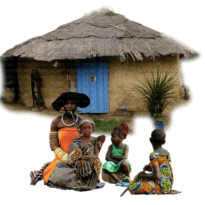 Africa village bp - png gratis