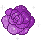 purple rose - Безплатен анимиран GIF