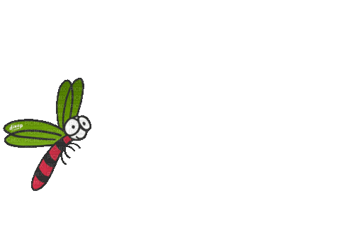 Fruit Dragonfly - GIF animé gratuit