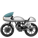 Motorcycle emoji - png gratis