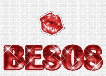 BESOS - Animovaný GIF zadarmo