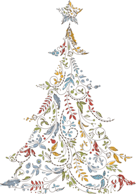 Kaz_Creations Christmas Deco Tree - PNG gratuit