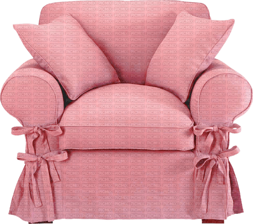 Pink.Armchair.Fauteuil.Sillón.Victoriabea - 免费PNG