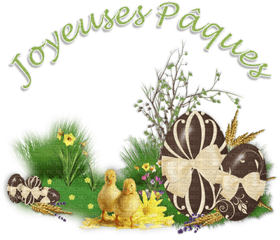 Kaz_Creations Easter Deco Text - darmowe png