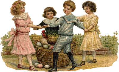 Vintage Easter bp - kostenlos png