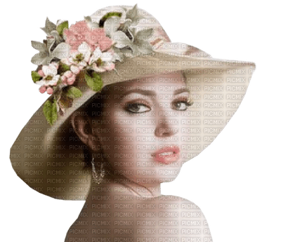Kaz_Creations Woman Femme Hat - ücretsiz png