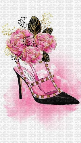 ZAPATO FLORAL - 免费PNG