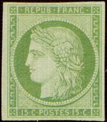 timbre vert - png gratis