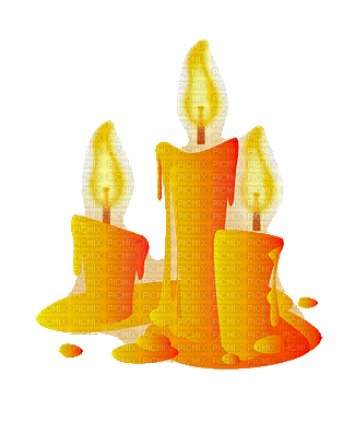 halloween kynttilät candles - GIF animé gratuit