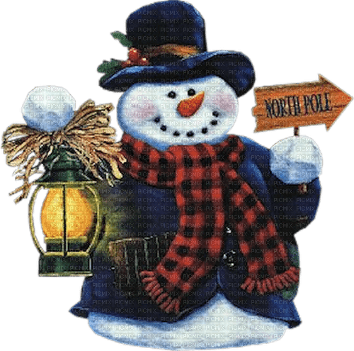 Muñeco de la nieve - zdarma png